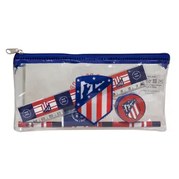 

Pencil pouch Atletico Madrid with set stationery 4pz