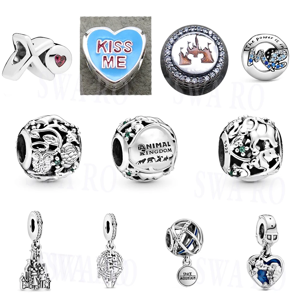 

2020 Valentine's Day New Space Mountain, Forever Couple, XO Script, We Can Do Anything Charm DIY Original Woman Jewelry Gift