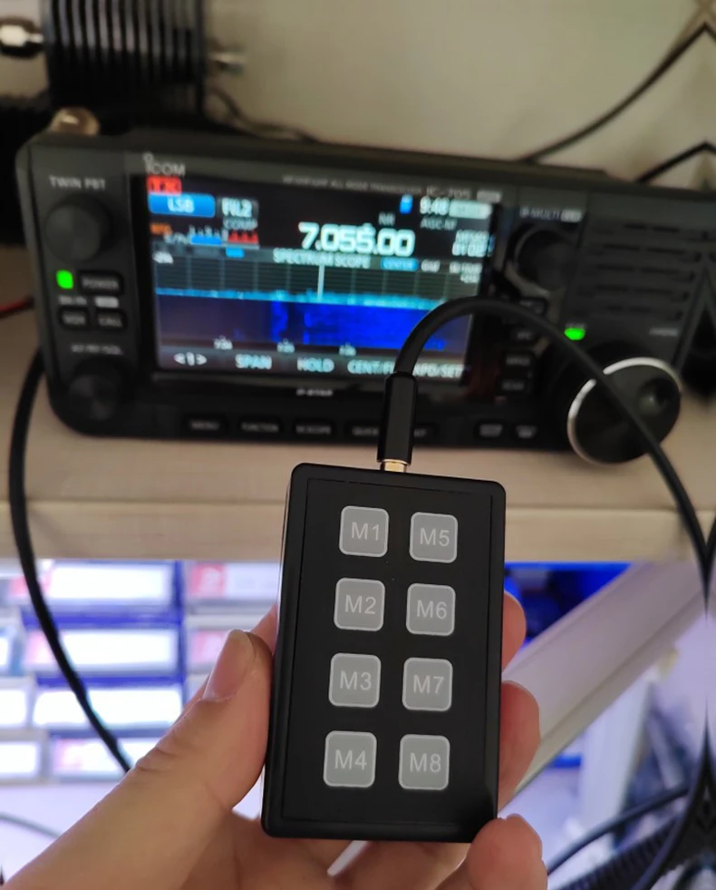 Icom Radio Esterno Di Controllo Della Tastiera È Adatto Per Ic-705 Ic-7300 Ic-7100 Ic-7410 Ecc.