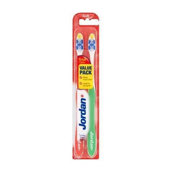 

Toothbrush Total Clean Soft Jordan (2 uds)