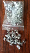 100 unids/lote de pendiente de la espalda de topes y traseras pendiente a suministros para joyería, resultados de la joyería de DIY haciendo Accesorios