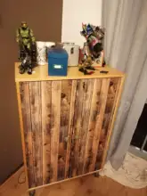 Wood Wallpaper Self-Adhesive Faux-Wood-Grain Vinyl Waterproof Haohome