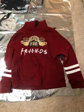 Nuevos amigos TV Mujer cuello de tortuga sudaderas con capucha de las mujeres sudadera Otoño Invierno ropa Kawaii Harajuku Tee Top mujer ropa para mujer