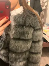 ZADORIN-abrigos de visón de S-3XL para mujer, Top de piel sintética rosa a la moda, prendas de vestir cálidas y gruesas, chaqueta de piel falsa para invierno, 2020