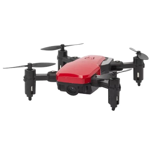 Квадрокоптер складной smart drone z10 с hd камерой красный | Мобильные телефоны и
