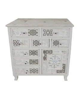 

COMFORTABLE IN AGED WHITE