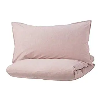 

Duvet cover and pillowcases Reason striped Color: Pink