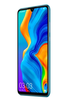 Перейти на Алиэкспресс и купить Huawei P30 Lite, цвет синий (синий), две sim-карты, внутренние 128 Гб памяти, 4 Гб оперативной памяти, экран 6,15 дюйм, камера 48 +