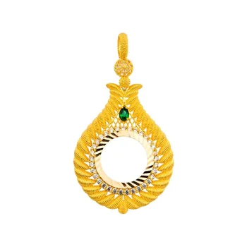 

Quarter Gold Frame Pendant 04-310-1000259