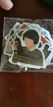 Pegatinas de Stranger Things para niños, 10/50 Uds., Anime, Pegatina, para ordenador portátil, teléfono, tabla de Skate de nevera, Maleta, Pegatina divertida