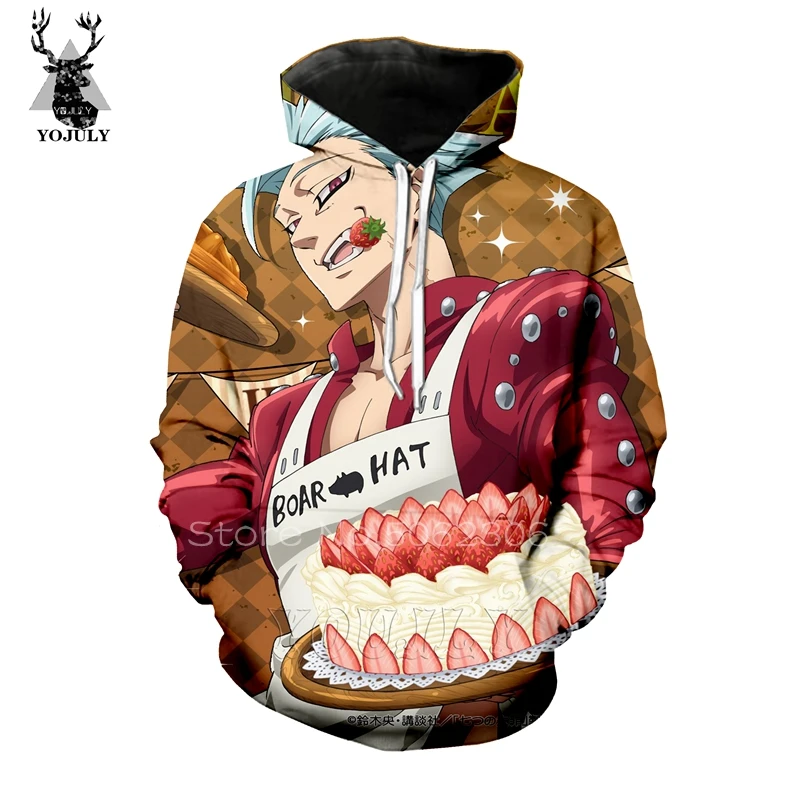 Nanatsu No Taizai толстовки шелковые lil peep мужские толстовки осень/зима толстовка хип хоп 3D Harajuku толстовка уличные толстовки A23