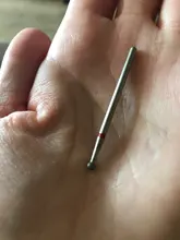 Taladro de diamante para uñas, fresa, cortador de uñas artístico, limpieza de cutículas para manicura, molinos eléctricos, herramienta amoladora de rebaba, 1 Uds.