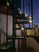 Wall-Light Solar-Lamp Path Stair Balcony Fence Step Landscape Garden Outdoor Waterproof