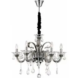 

Chandelier DUNJA with 6 arms and crystals K9 GLOBE