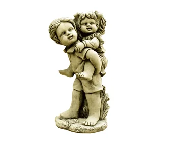 

Figure decorative Children Brothers in concrete-stone for outdoor garden