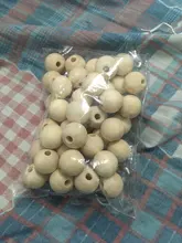 Round Beads Charm Jewelry-Making Wooden Diy Nature-Color Wholesale for Fashion 6/8/10-/..
