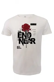 

Angemiel Wear End Is Near Son Close Cotton White Men 'S T-Shirt
