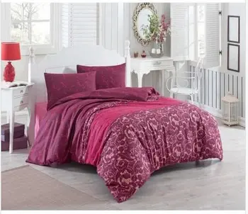 

Easy to Be Ironed Duvet cover set Double Personality Gulistan Burgundy Ep-0