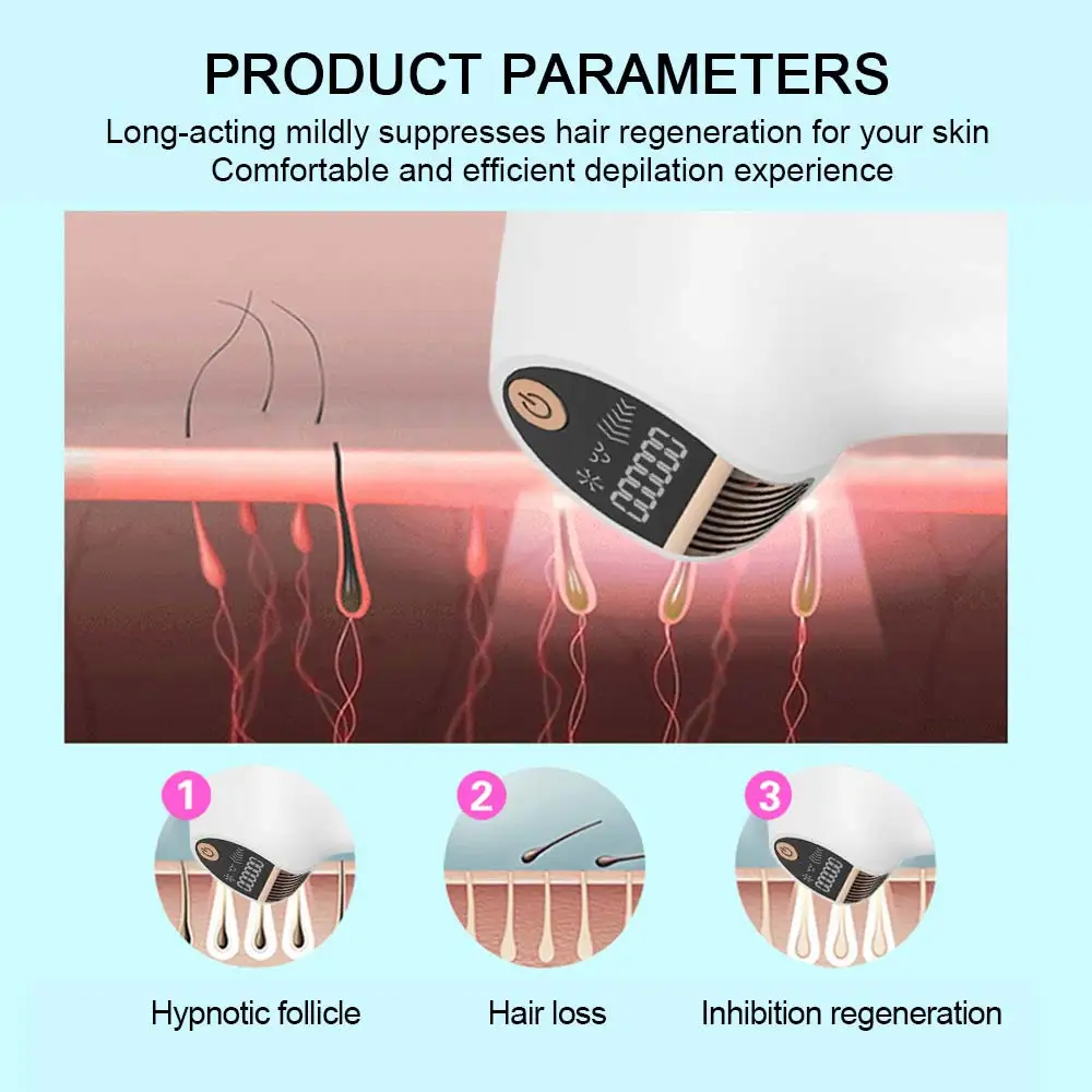 Профессиональная Перманентная IPL лазерная эпиляция устройство для удаления волос электрическое фото безболезненная машина для удаления волос 500000 вспышек