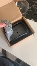 Caja de almacenamiento de llaves de montaje en pared, organizador de caja de seguridad con combinación de 4 dígitos, contraseña, cerradura con código de seguridad, sin tecla de inicio