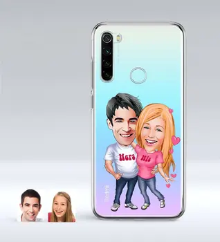 

Personalized Valentine Caricature Of Xiaomi Redmi Note 8 Thin Transparent Silicone Phone Kapağı-5