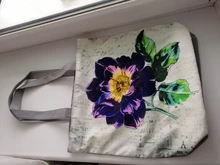 Miyahouse-Bolso de mano con estampado de hojas verdes para mujer, bolsa de playa plegable y reutilizable, bolso de viaje de lona de gran capacidad para verano