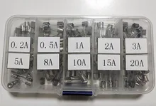 Assorted-Kits Glass-Tube-Fuse 5x20mm Quick-Blow Promotion 100pcs-Set
