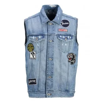 

JACK JONES JJIJEAN JJVEST AKM 048 zero blue sleeved vest men