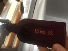 Letras iniciales con monograma de moda Unisex Saffiano funda de pasaporte con etiqueta de equipaje, conjunto de accesorios de viaje