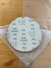 Polishing-Machine Sandpaper Self-Adhesive-Disc-Sand Grinding Round-Back Red Velvet 9inch