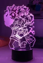 Night-Light Decor-Lighting Hxh-Lamp Gon Bedside Killua-Figure Bedroom Anime Hunter-X-Hunter