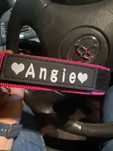 Necklace Name-Tags Dog-Collar KOMMILIFE Personalized For Dogs Nylon with Explosion-Proof