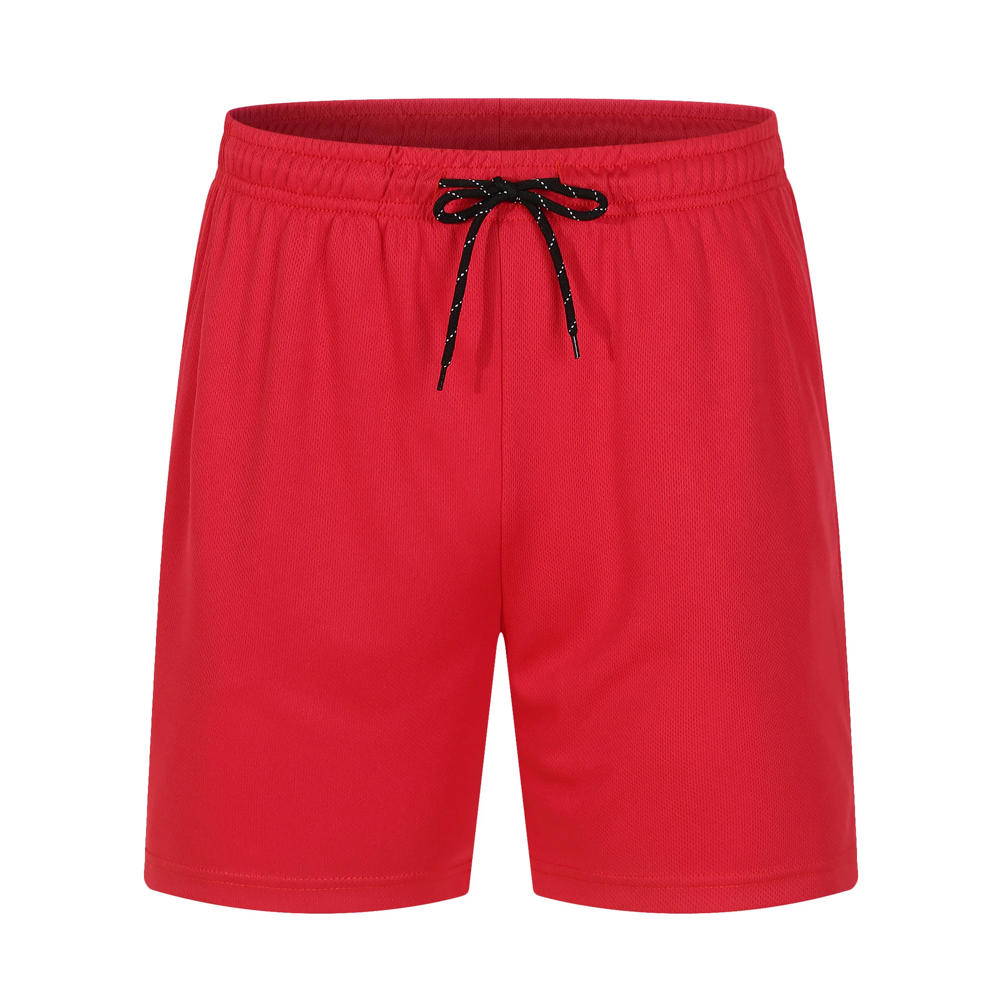 White Shorts Men Japanese Style Polyester Running Sport Shorts for Men Casual Summer Elastic Waist Solid Printed Clothing