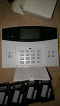Sistema de alarma para el hogar, kit de sensor de sirena con control remoto, aplicación Android con cable e inalámbrico, LCD de seguridad, PSTN, Wifi y gsm