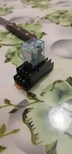 Electromagnetic-Relay Base Din-Rail-14-Pins MY4NJ AC220V Coil DC12V 4NC 4NO Small 1set