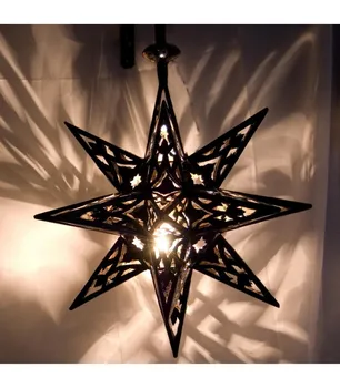

Star Lamp Openwork Iron - Arabic - Andalusí - NEW