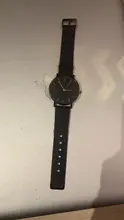 Reloj de cuarzo sencillo Unisex, cronógrafo informal sin diseño de números, correa de acero inoxidable, a la moda