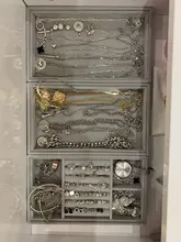 Bandeja de almacenamiento de joyas de terciopelo, soporte para joyas, pulsera, collar, caja de almacenamiento de anillo, escaparate, cajón, organizador de joyería