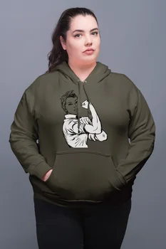 

Angemiel Wear Strong Female Green Women 'S Hooded Sweatshirt