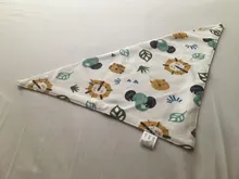 Pañuelo de algodón lavable para perro, bufanda con estampado de flores de fresa, pajarita para gato, accesorios para perros, productos para mascotas