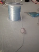 Rollo de cuerda de cristal elástica multicolor, cordón de 393 pulgadas para fabricación de joyas, pulsera hecha a mano, collar