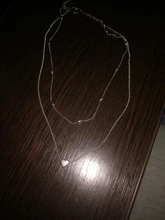 Gargantilla de corazón pequeño para mujer, collar con cadena de Color plateado, collar de amor pequeño, colgante en el cuello, Gargantilla Bohemia, joyería