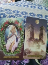 Juego de cartas de Tarot de wizorards, cubierta de alta calidad, versión en inglés, juguete de adivinación, juego de La Fortuna, 2020