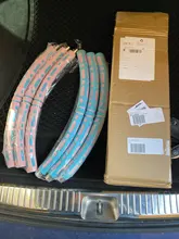 Aros deportivos para Fitness, herramienta de gimnasio, tubo de acero inoxidable, espuma gruesa elástica, desmontable, amigable con la piel, cintura, Círculo de Hoola para pérdida de peso