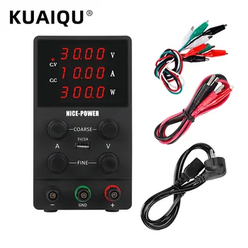 

NICE-POWER Mini 30V 5A 30V 10A Laboratory Regulated Switching Power Supply Adjustable Voltage Regulator 220 v 110 v With USB