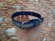 Microfiber Dog Collar Leather Safety Reflective Engraved Puppy Collar ID Name Customized