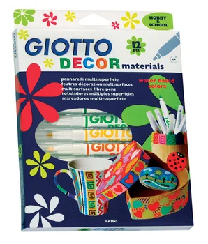 

Set of markers Giotto decor metal for decoration, 12 colors