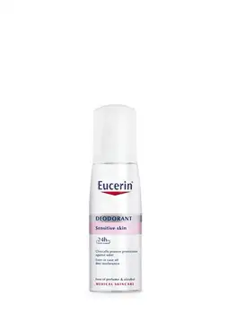 

Eucerin deodorant sensitive skin ph-5 spray 75 ml protects sensitive skin from sweat.