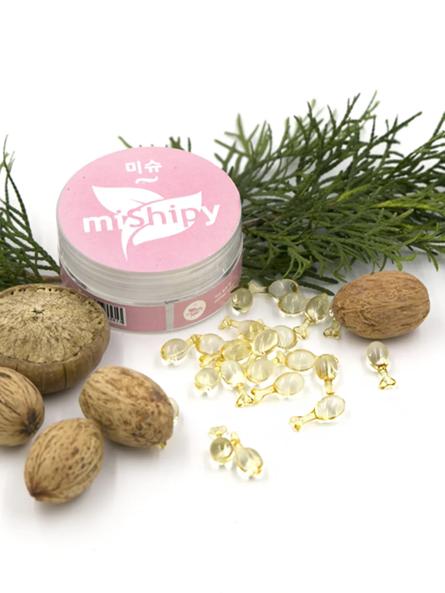 Корейские капсулы care macadamia F12, EGF, экстракт водорослей, экстракт ромашки, гиалуроновая кислота, 30 капсул