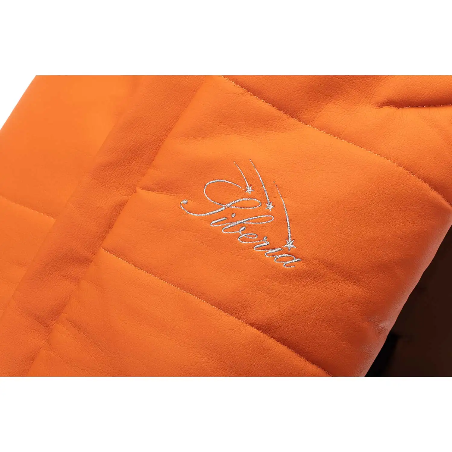 Конверт зимний меховой Nuovita Siberia Lux Bianco(Arancio/Оранжевый